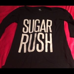 "Sugar rush" shirt.